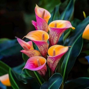 Калла Оникс купить по цене от 450р. в интернет-магазине «Посадика» с доставкой почтой в в Сосновоборске и по всей России – [изображение №1].